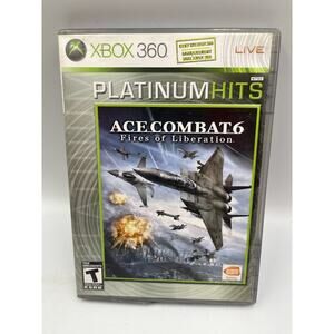 Ace Combat 6: Fires of Liberation (Microsoft Xbox 360) *CIB W/ MANUAL - TESTED*